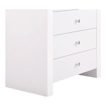 Artisto Ash Veneer Chest in White