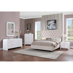 Artisto Ash Veneer Chest in White