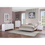 Artisto Ash Veneer Chest in White