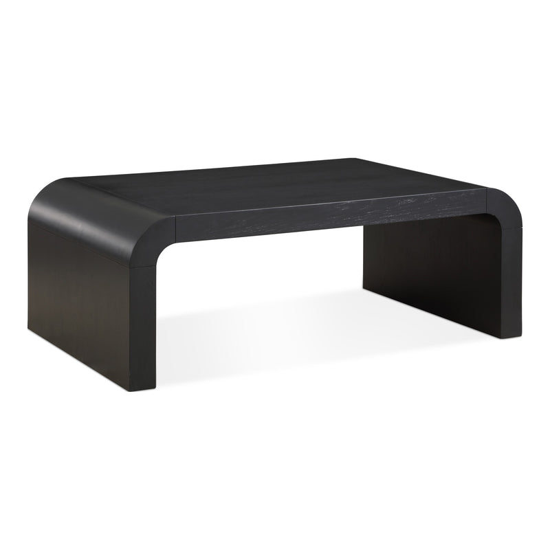Artisto Ash Veneer Coffee Table in Black