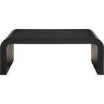 Artisto Ash Veneer Coffee Table in Black