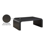 Artisto Ash Veneer Coffee Table in Black