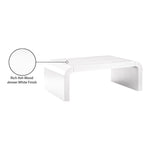 Artisto Ash Veneer Coffee Table in White