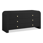 Artisto Ash Veneer Dresser in Black