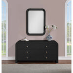 Artisto Ash Veneer Dresser in Black