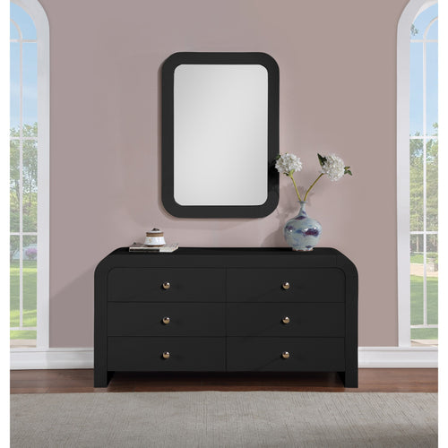Artisto Ash Veneer Dresser in Black