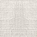 Roundhill Linen Textured Fabric Upholstered Counter Stool in Cream