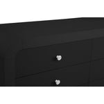 Artisto Ash Veneer Dresser in Black
