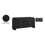 Artisto Ash Veneer Dresser in Black