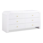 Artisto Ash Veneer Dresser in White