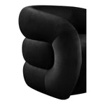Roxbury Velvet Upholstered Accent Chair in Black