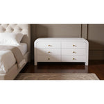 Artisto Ash Veneer Dresser in White