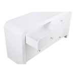 Artisto Ash Veneer Dresser in White