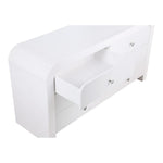 Artisto Ash Veneer Dresser in White