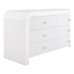 Artisto Ash Veneer Dresser in White