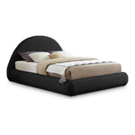 Rudy Teddy Fabric Upholstered King Bed in Black
