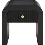 Artisto Ash Veneer End / Side Table in Black