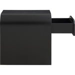 Artisto Ash Veneer End / Side Table in Black