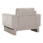 Madeline Chenille Fabric Upholstered Chair in Beige