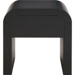 Artisto Ash Veneer End / Side Table in Black
