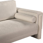 Madeline Chenille Fabric Upholstered Chair in Beige
