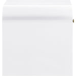Artisto Ash Veneer End / Side Table in White