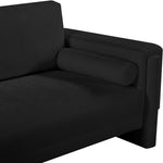 Madeline Chenille Fabric Upholstered Chair in Black