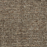Sacha Linen Textured Fabric Upholstered Dining Chair in Brown
