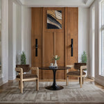Sacha Velvet Upholstered Dining Chair in Brown