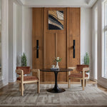 Sacha Velvet Upholstered Dining Chair in Cognac