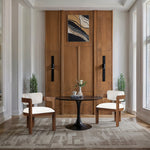 Sacha Velvet Upholstered Dining Chair in Cream