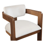 Sacha Velvet Upholstered Dining Chair in Cream