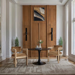 Sacha Velvet Upholstered Dining Chair in Saddle