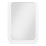 Artisto Ash Veneer Frame Mirror in White