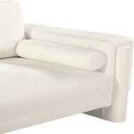 Madeline Chenille Fabric Upholstered Chair in Cream