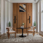 Sacha Velvet Upholstered Dining Chair in Taupe