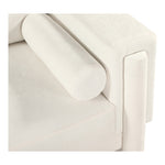 Madeline Chenille Fabric Upholstered Chair in Cream