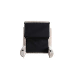 Verandah Chenille Lounge Chair in Beige