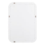 Artisto Ash Veneer Frame Mirror in White