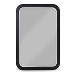 Sage Solid Wood Mirror in Black