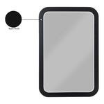 Sage Solid Wood Mirror in Black