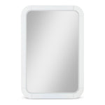 Sage Solid Wood Mirror in White