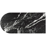 Salerno Marble Coffee Table in Black