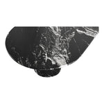 Salerno Marble Coffee Table in Black