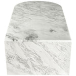 Salerno Marble Coffee Table in White