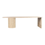 Salerno Travertine Coffee Table in Natural