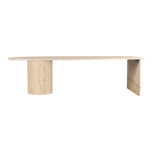 Salerno Travertine Coffee Table in Natural