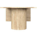 Salerno Travertine Coffee Table in Natural