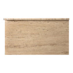 Salerno Travertine Coffee Table in Natural