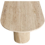 Salerno Travertine Coffee Table in Natural